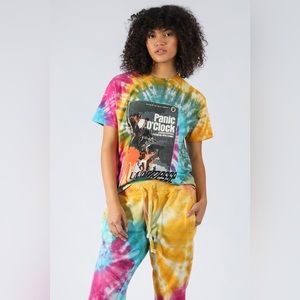 REVOLVE LA DETRESSE TROPICALI PANIC T SHIRT IN TIE DYE XS L